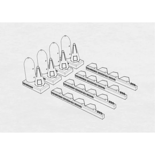 US bomb 500-lb AN-M64A1, 1/32 - Brengun BRL32036 US bomb 500-lb AN-M64A1, 1/32 - Brengun BRL32036