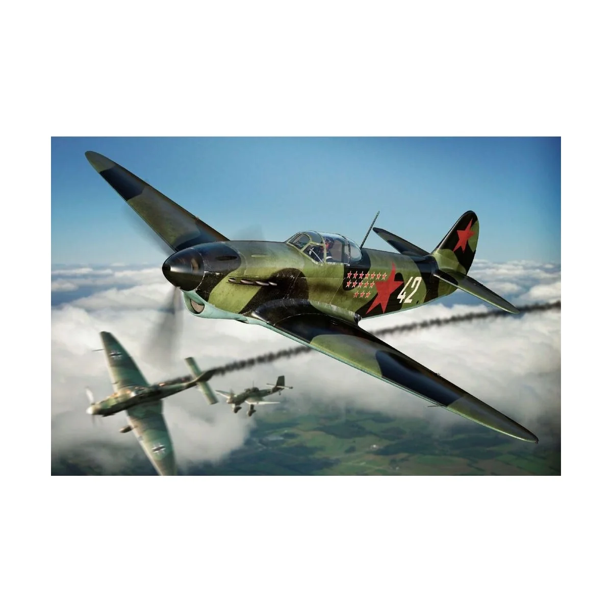 Yak-1b, 1/72 - Brengun BRP72038 Yak-1b, 1/72 - Brengun BRP72038