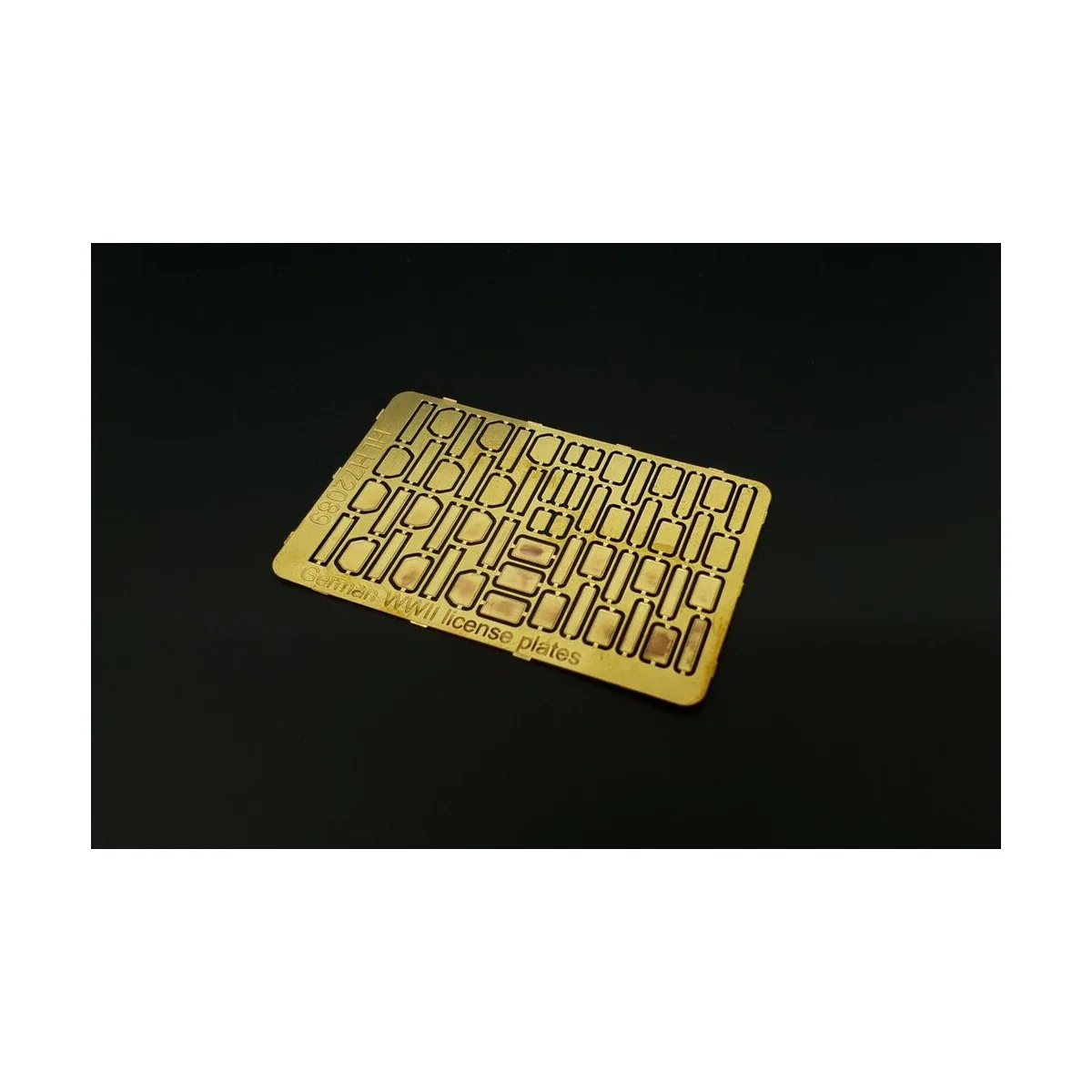 German WWII licence plates - Hauler HLH72089