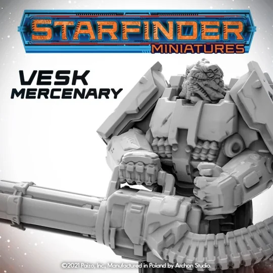 Masters of the Universe Miniatures: VESK MERCENARY - Archon Studio ...