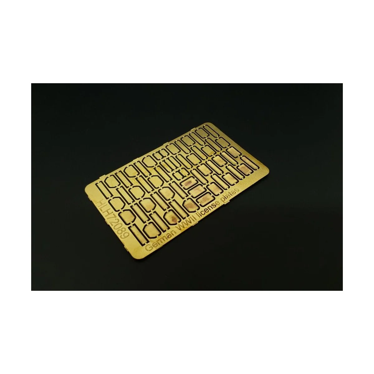 German WWII licence plates - Hauler HLH72089