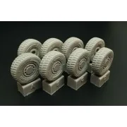 JGSDF Type 16 Wheels (Tamiya kit) - Hauler HLX48392