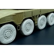 JGSDF Type 16 Wheels (Tamiya kit), 1/48 - Hauler HLX48392