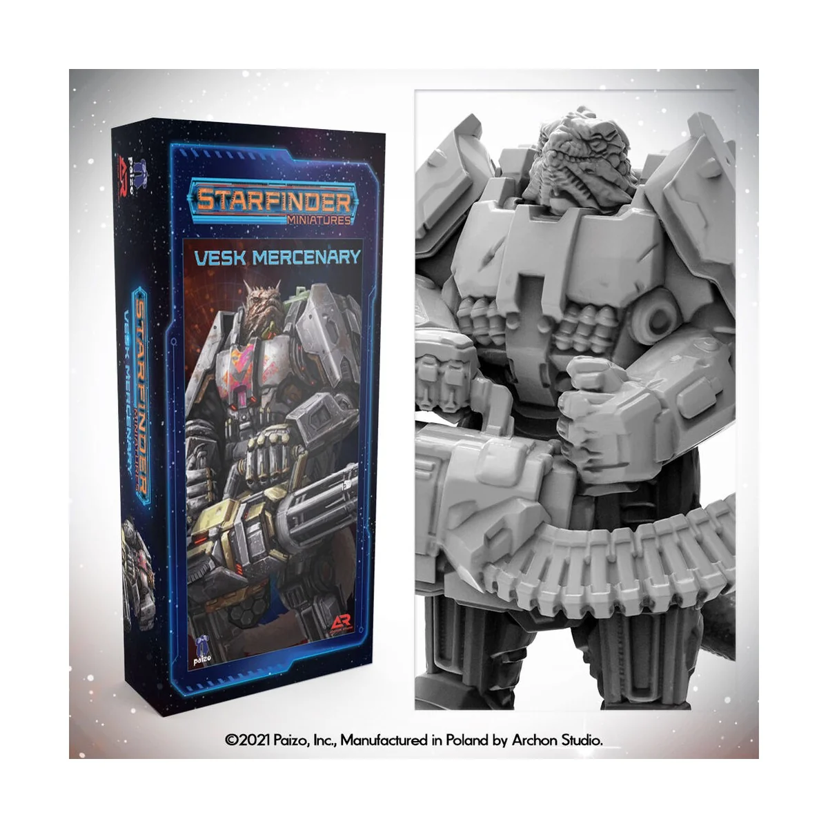 Masters of the Universe Miniatures: VESK MERCENARY - Archon Studio ...