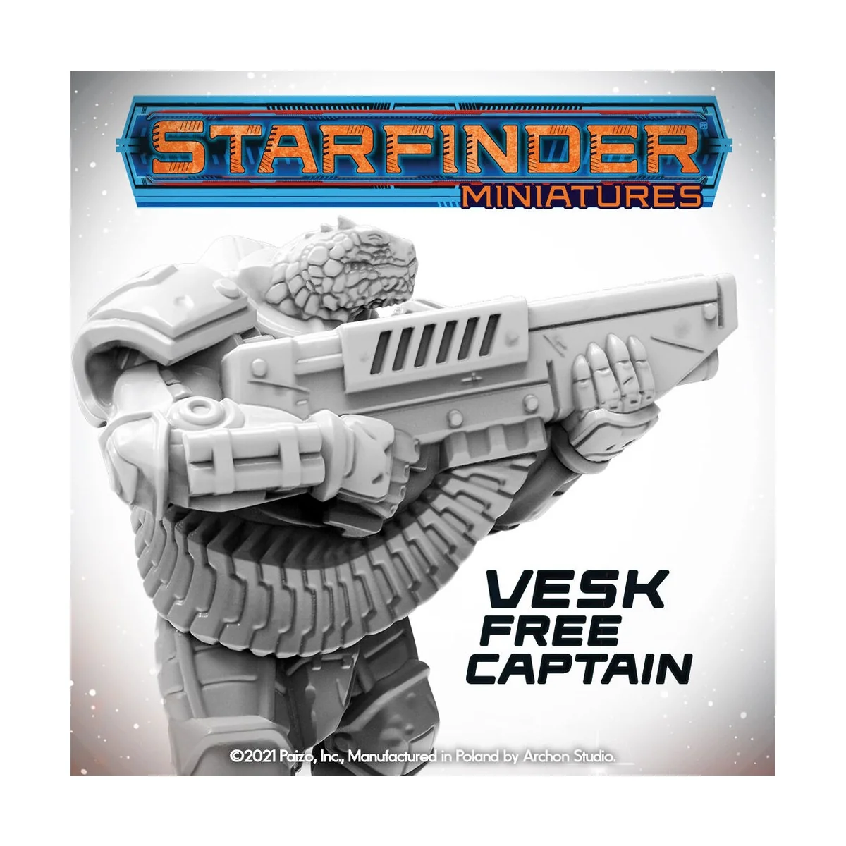 Masters of the Universe Miniatures: VESK FREE CAPTAIN - Archon Stud...