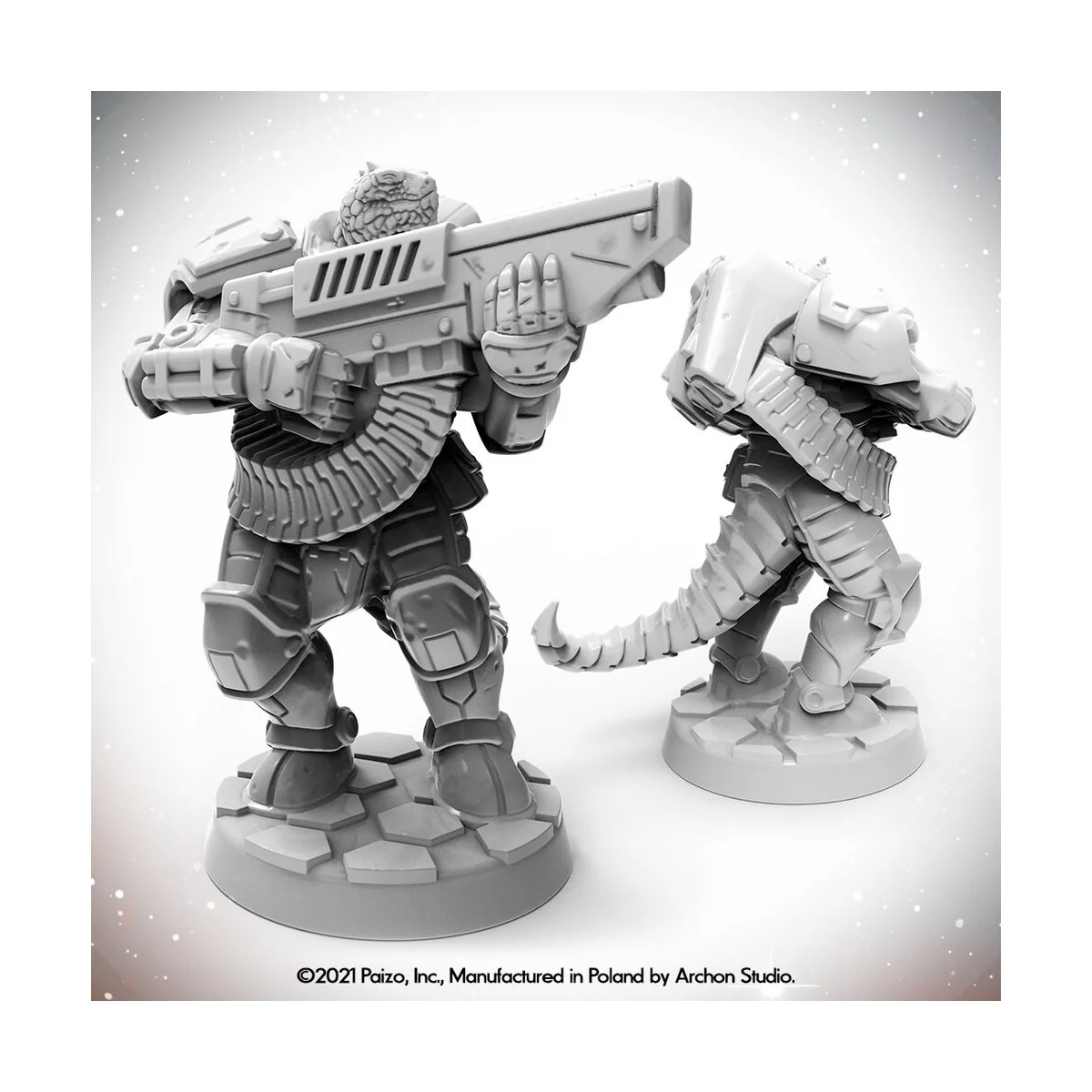 Masters of the Universe Miniatures: VESK FREE CAPTAIN - Archon Stud...