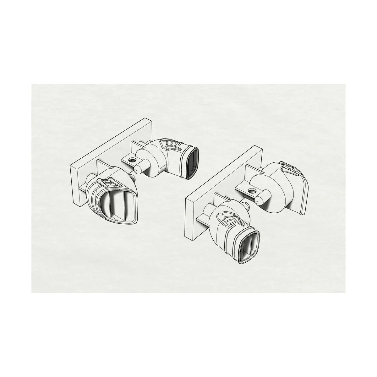 AV8B Nozzles, 1/72 - Brengun BRL72183