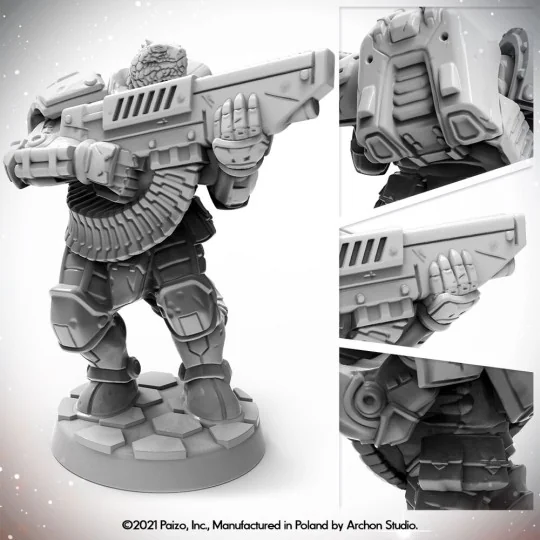 Masters of the Universe Miniatures: VESK FREE CAPTAIN - Archon Stud...