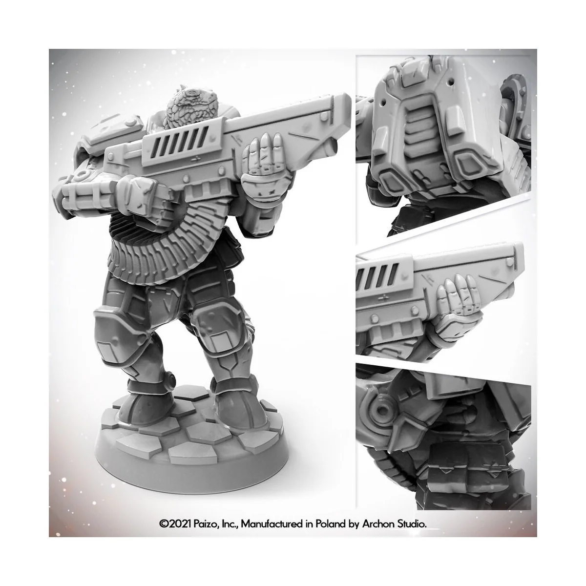 Masters of the Universe Miniatures: VESK FREE CAPTAIN - Archon Stud...