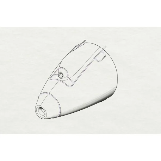 AV8B Night Attack nose (Hasegawa kit) - Brengun BRL72184