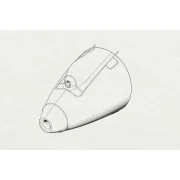 AV8B Night Attack nose (Hasegawa kit) - Brengun BRL72184