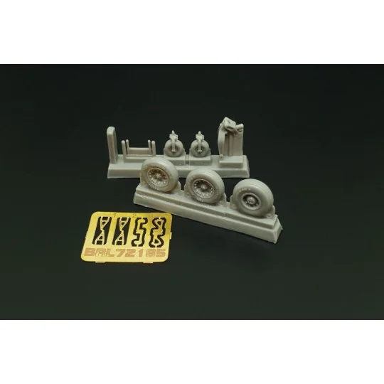 AV8B Wheels (Hasegawa kit) - Brengun BRL72185