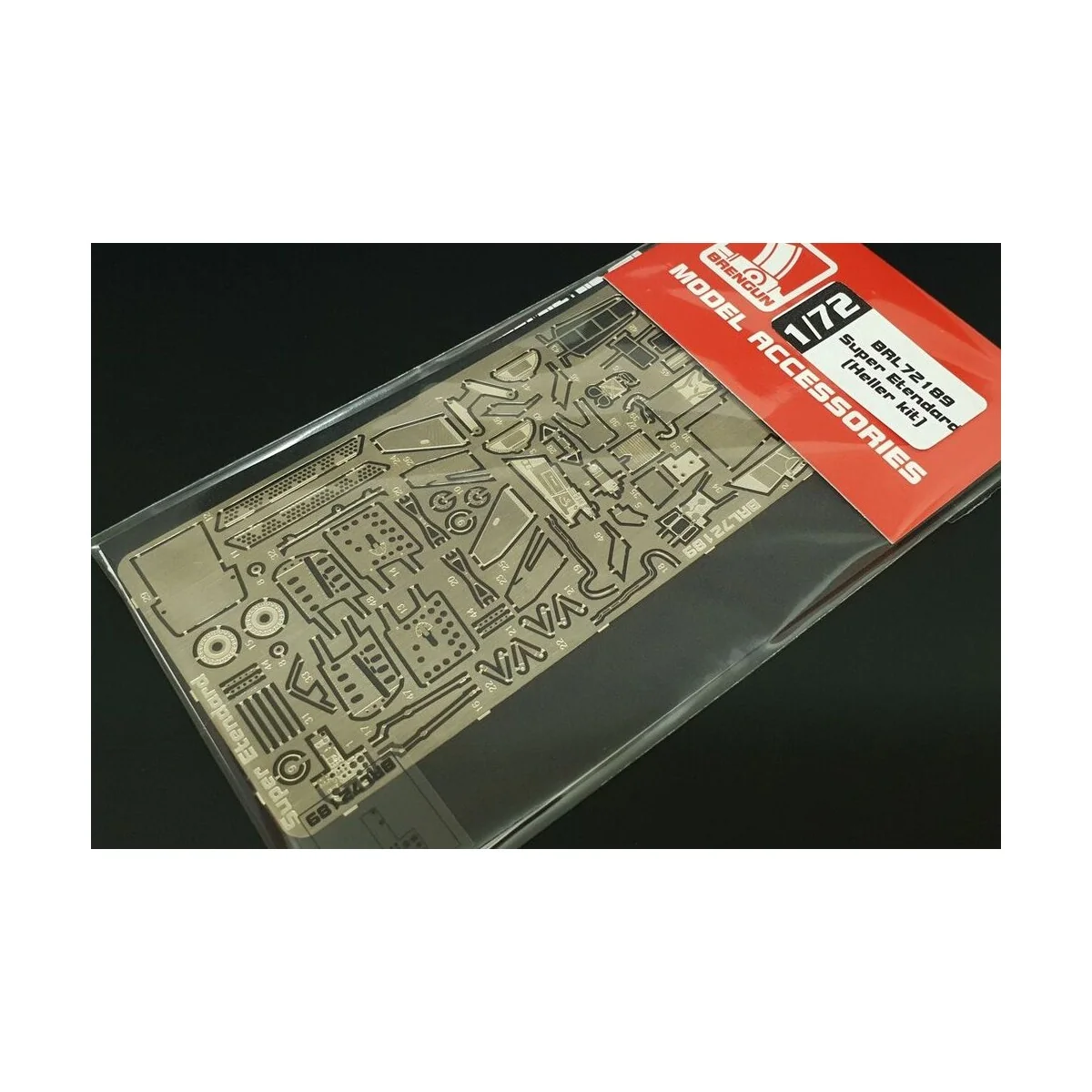 Super Etendard (Heller kit), 1/72 - Brengun BRL72189