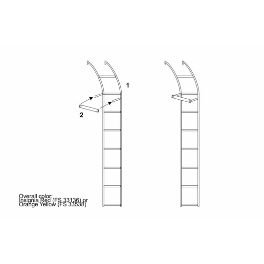 F7U Cutlass ladder, 1/72 - Brengun BRL72191