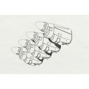 C-130J engine nacells (Italeri kit), 1/48 - Brengun BRL48123 C-130J engine nacells (Italeri kit), 1/48 - Brengun BRL48123