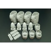 C-130J engine nacells (Italeri kit), 1/48 - Brengun BRL48123 C-130J engine nacells (Italeri kit), 1/48 - Brengun BRL48123