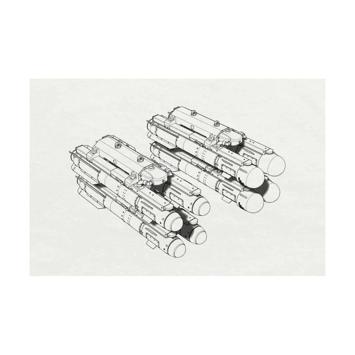 AGM-114 Hellfire, 1/32 - Brengun BRL32037 AGM-114 Hellfire, 1/32 - Brengun BRL32037