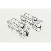 AGM-114 Hellfire, 1/32 - Brengun BRL32037 AGM-114 Hellfire, 1/32 - Brengun BRL32037