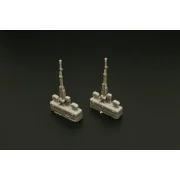 NSVT 12, 7mm tank heavy machine gun (2pcs), 1/87 - Hauler HLR87200