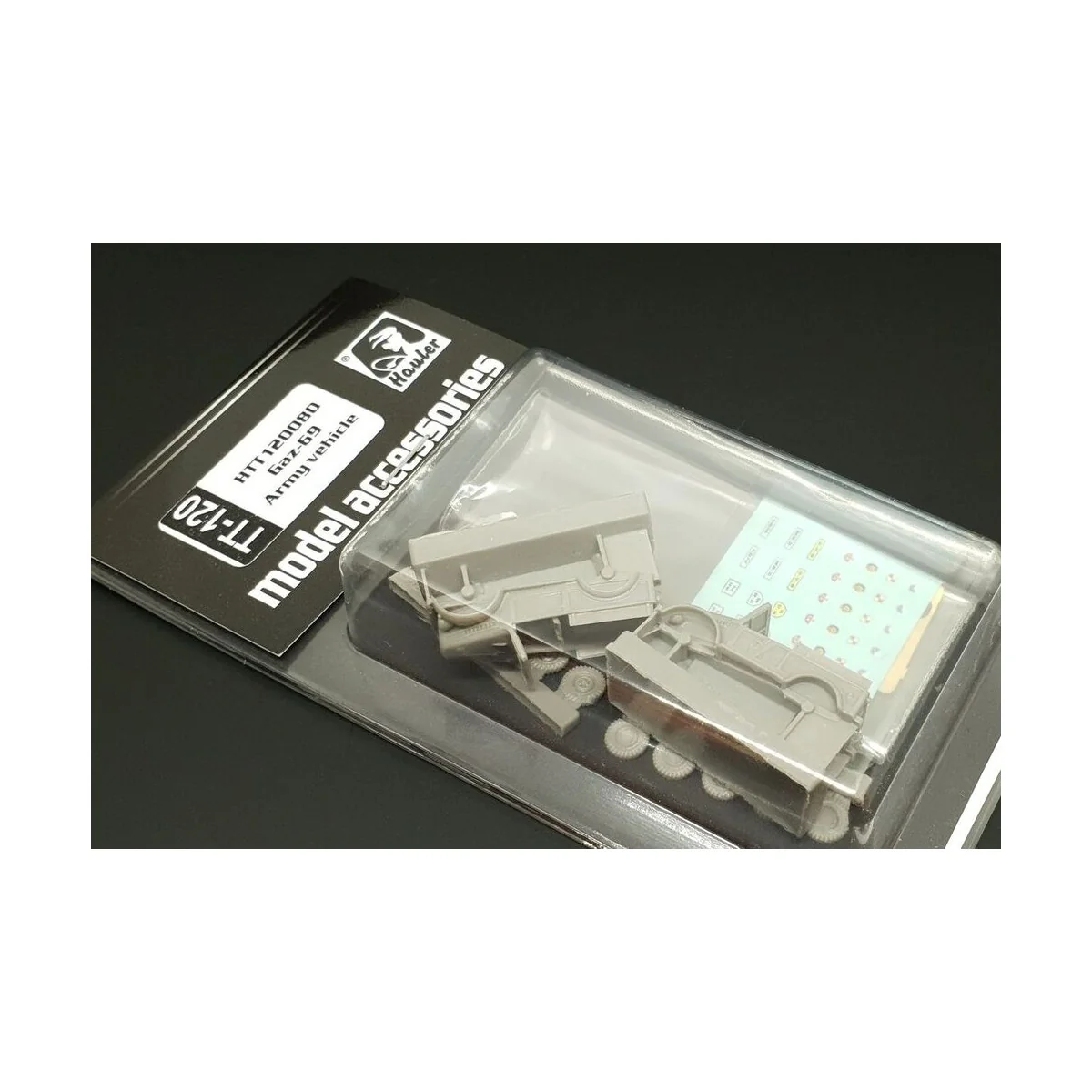 Gaz-69 army vehicle, 1/120 - Hauler HTT120080 Gaz-69 army vehicle, 1/120 - Hauler HTT120080