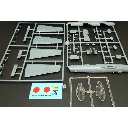 Yokosuka Ohka MXY7-K1 KAI (two seats), 1/48 - Brengun BRP48005