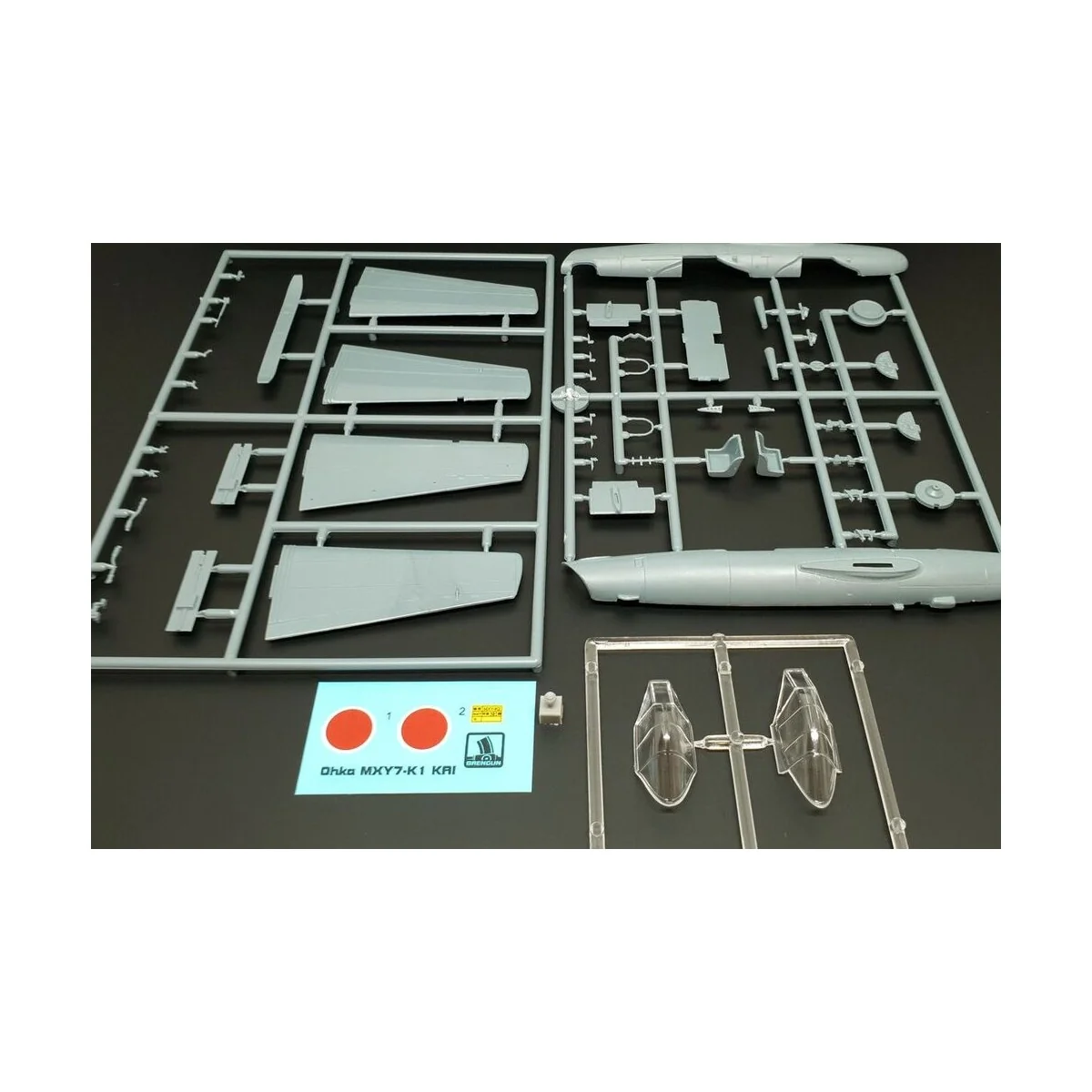 Yokosuka Ohka MXY7-K1 KAI (two seats), 1/48 - Brengun BRP48005