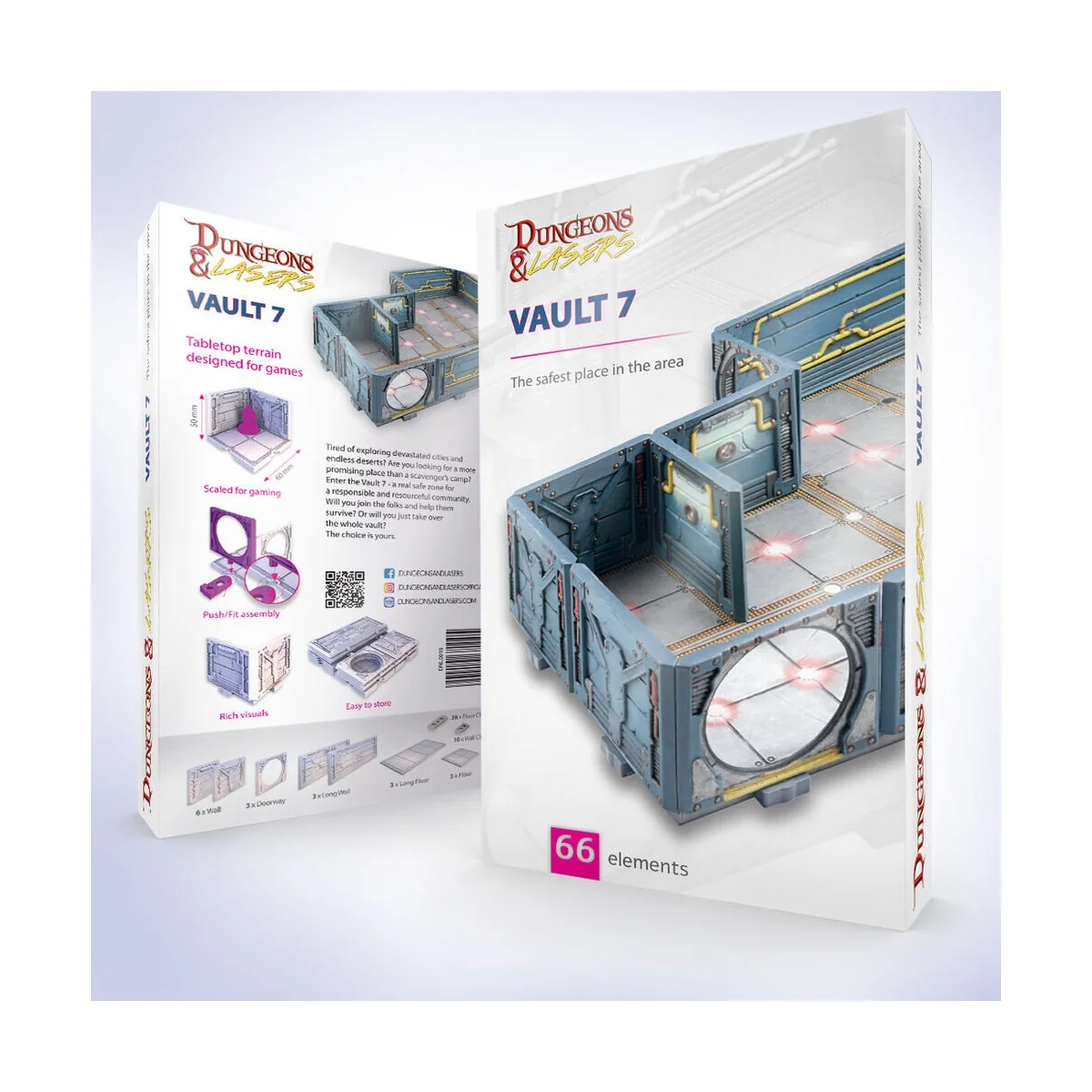 Dungeons & Lasers Expansion Set: VAULT 7 - Archon Studio DNL0019