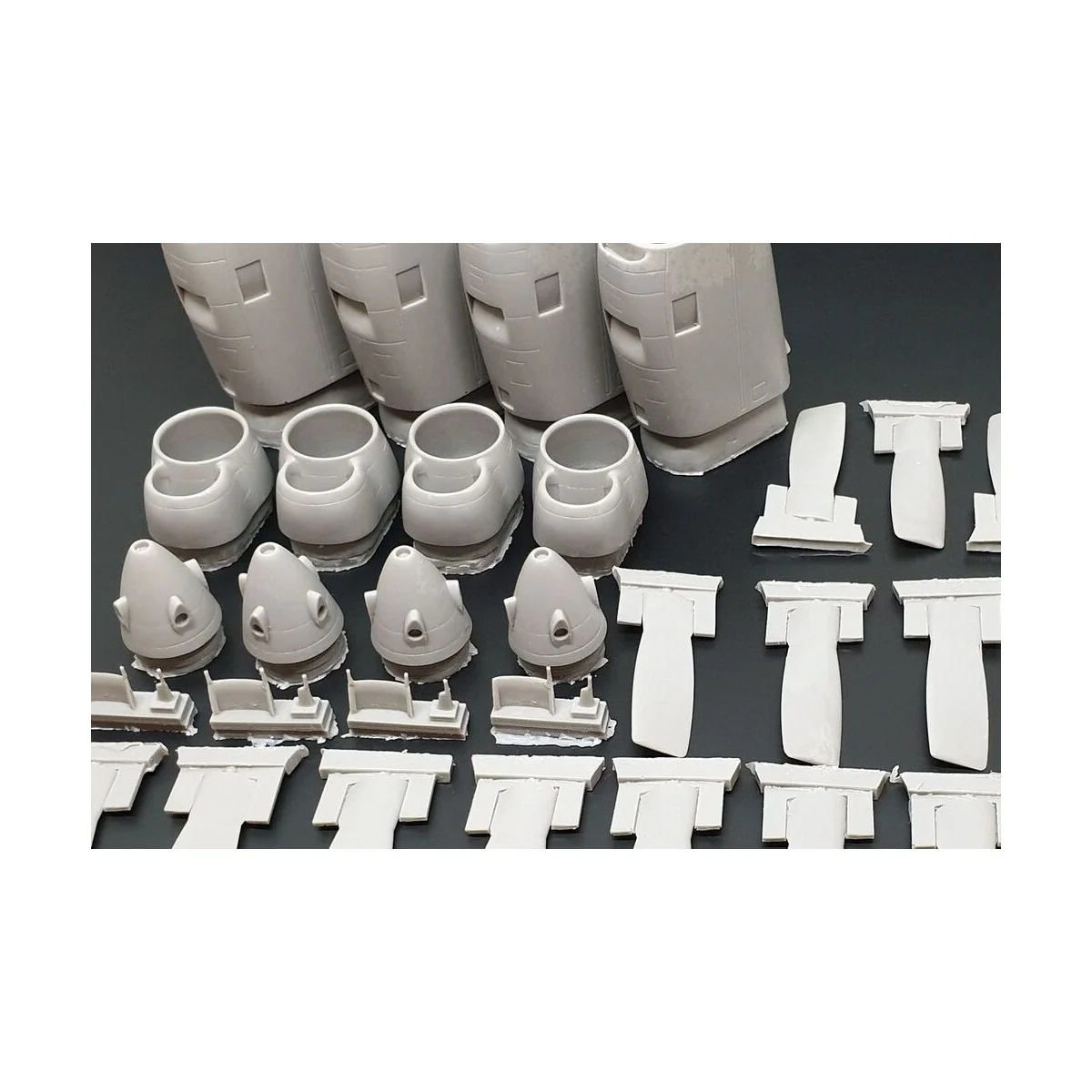 C-130 E-H engine set (Italeri kit), 1/48 - Brengun BRL48125