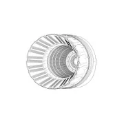 F-16C-D block 42-52 P&W F100 engine nozzle (Tamiya), 1/48 - Brengun... F-16C-D block 42-52 P&W F100 engine nozzle (Tamiya), 1/48 - Brengun...