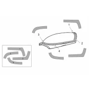 Extra EA-300L-330LC Canopy masks (Brengun kit), 1/72 - Brengun BRL7...