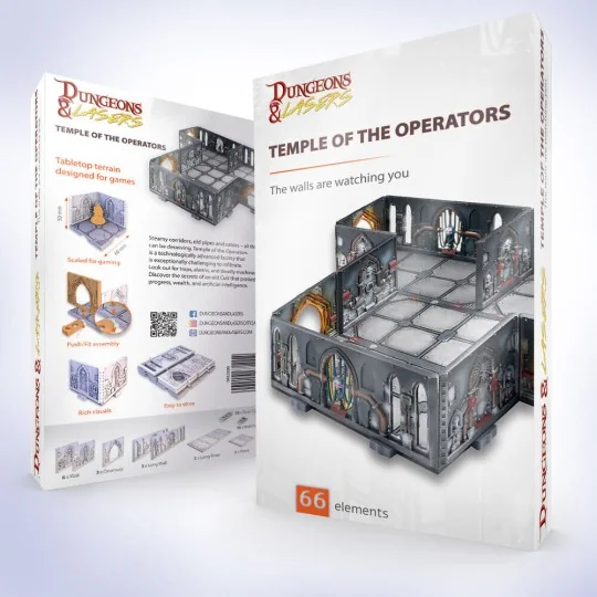 Dungeons & Lasers Expansion Set: TEMPLE OF THE OPERATORS - Archon S...