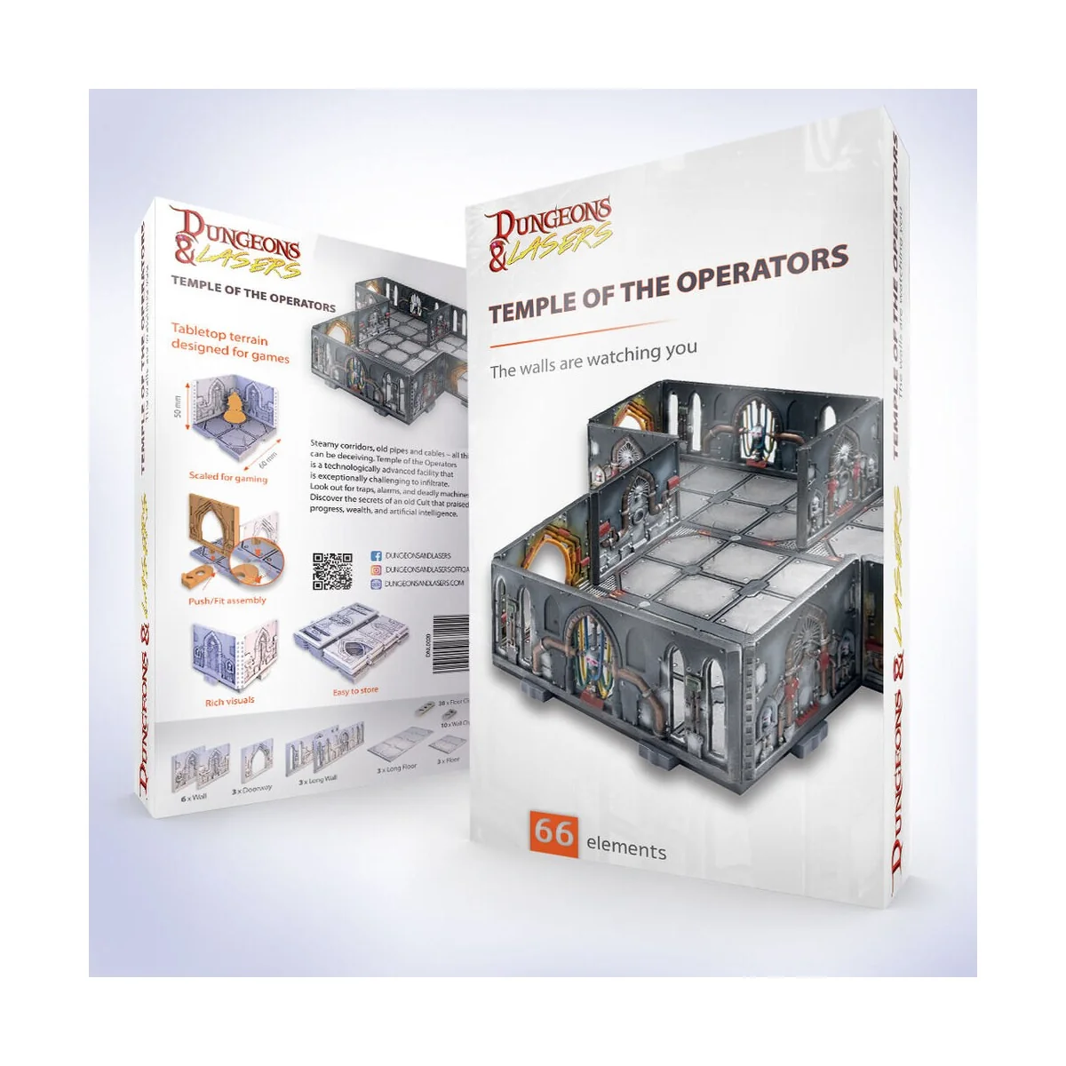 Dungeons & Lasers Expansion Set: TEMPLE OF THE OPERATORS - Archon S...