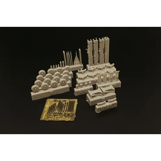 Culemeyer four axles, 1/120 - Hauler HTT120082 Culemeyer four axles, 1/120 - Hauler HTT120082