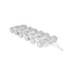 Culemeyer 80ton, 1/120 - Hauler HTT120083