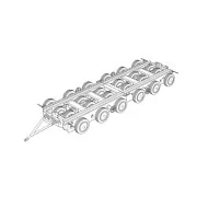 Culemeyer 80ton, 1/120 - Hauler HTT120083