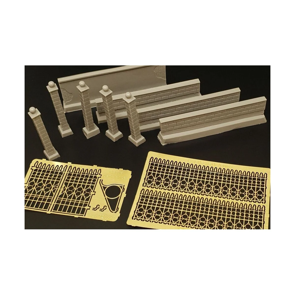 Castle fence, 1/72 - Hauler HLH72102