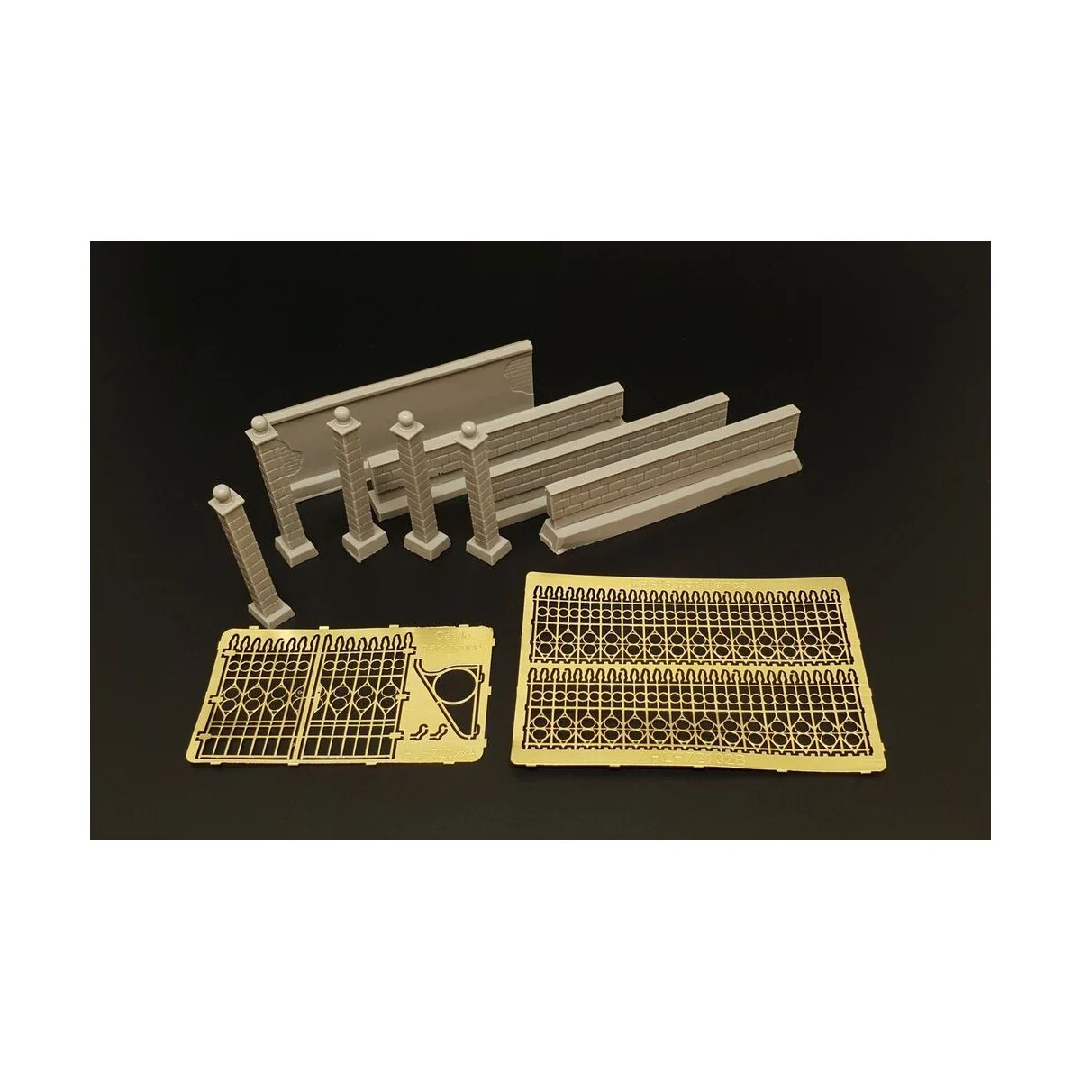 Castle fence, 1/72 - Hauler HLH72102