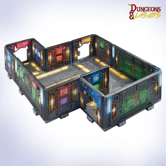 Dungeons & Lasers Expansion Set: AI CENTER - Archon Studio DNL0021