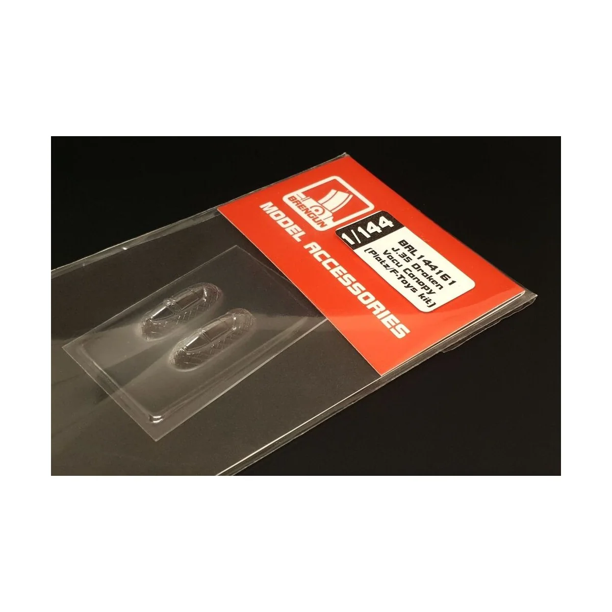 J.35 Draken Vacu Canopy (Platz F-Toys kit), 1/144 - Brengun BRL144161