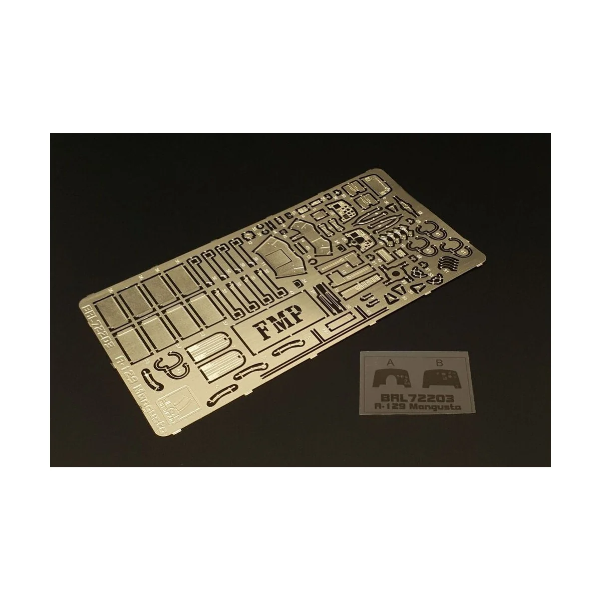 A-129 Mangusta (Italeri kit), 1/72 - Brengun BRL72203 A-129 Mangusta (Italeri kit), 1/72 - Brengun BRL72203