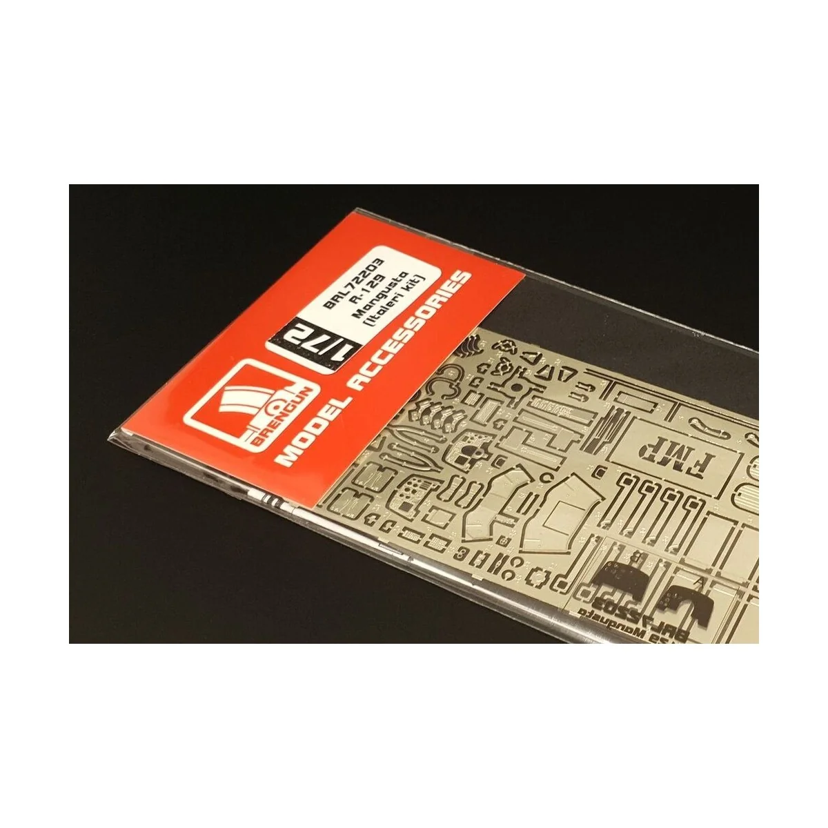 A-129 Mangusta (Italeri kit), 1/72 - Brengun BRL72203 A-129 Mangusta (Italeri kit), 1/72 - Brengun BRL72203