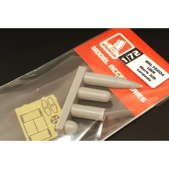 USN MkXIII torpedo, 1/72 - Brengun BRL72204 USN MkXIII torpedo, 1/72 - Brengun BRL72204