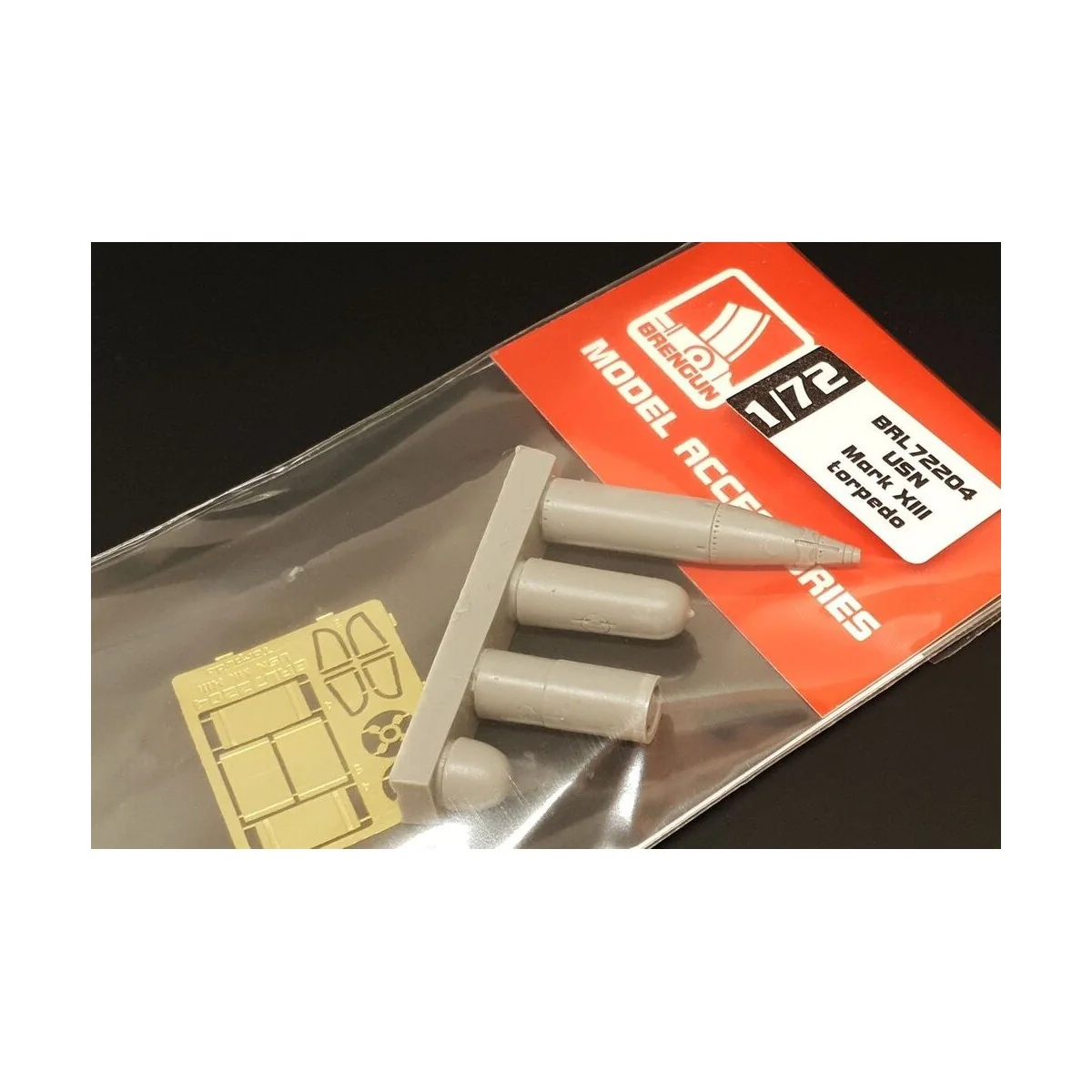 USN MkXIII torpedo, 1/72 - Brengun BRL72204 USN MkXIII torpedo, 1/72 - Brengun BRL72204