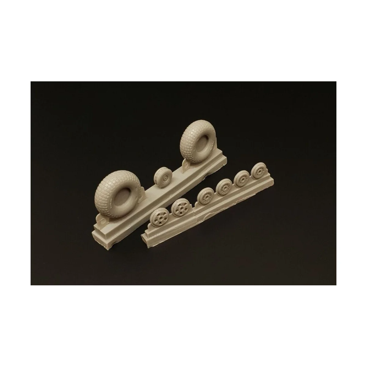 DH 98 Mosquito wheels block thread - Brengun BRL72207