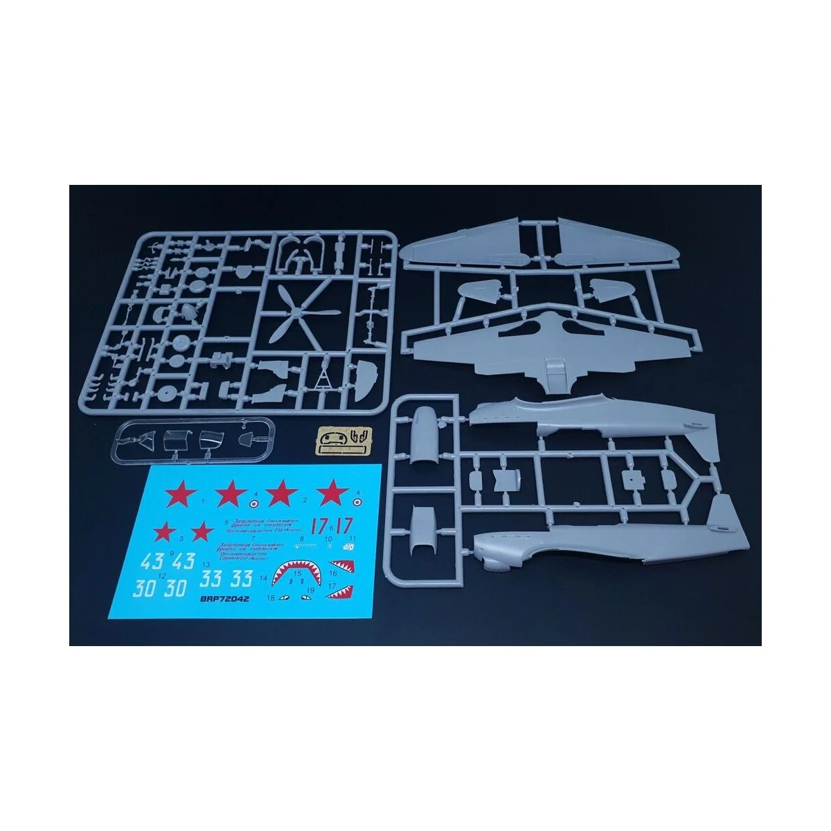 Yak 1b GC-3 Normandie, 1/72 - Brengun BRP72042