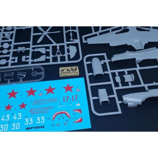 Yak 1b GC-3 Normandie, 1/72 - Brengun BRP72042