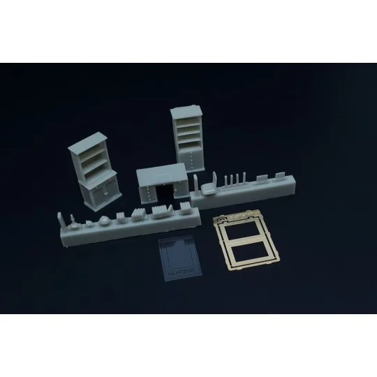 Office furniture, 1/72 - Hauler HLH72107 Office furniture, 1/72 - Hauler HLH72107