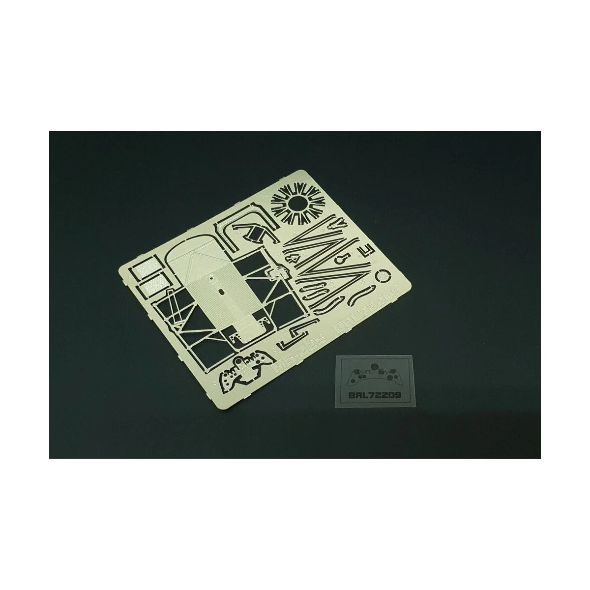 Morane-Saulnier MS.225 (Heller/Smer kit), 1/72 - Brengun BRL72209 Morane-Saulnier MS.225 (Heller/Smer kit), 1/72 - Brengun BRL72209