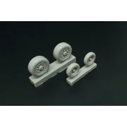 F/A-18 Wheels, 1/48 - Brengun BRL48135 F/A-18 Wheels, 1/48 - Brengun BRL48135