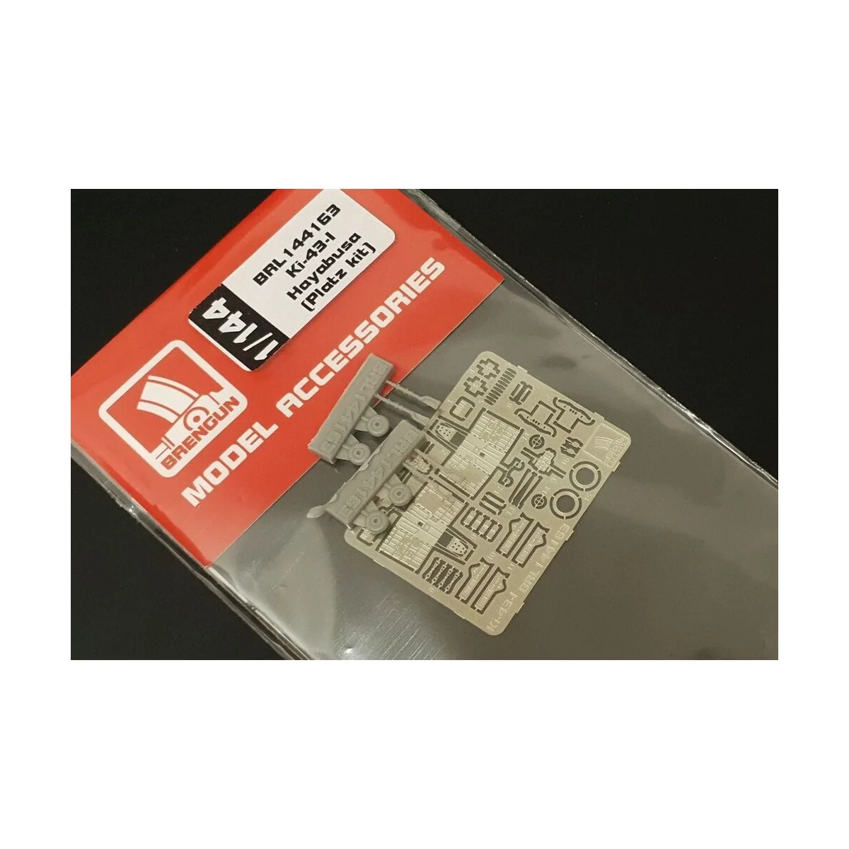 Ki-43-I (Platz kit), 1/144 - Brengun BRL144163